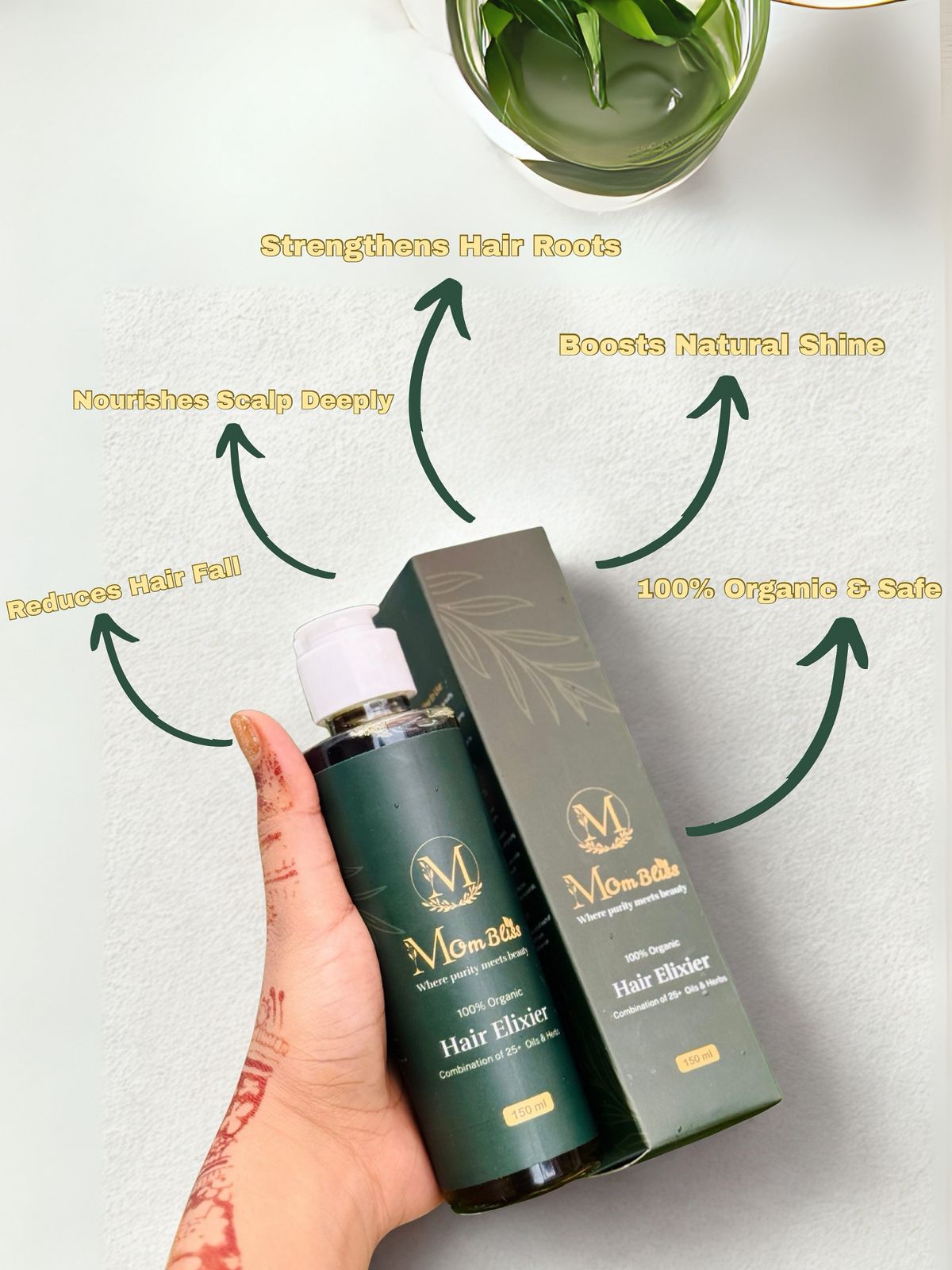 Mom Bliss • Ultimate Organic Hair Elixir 150 ml